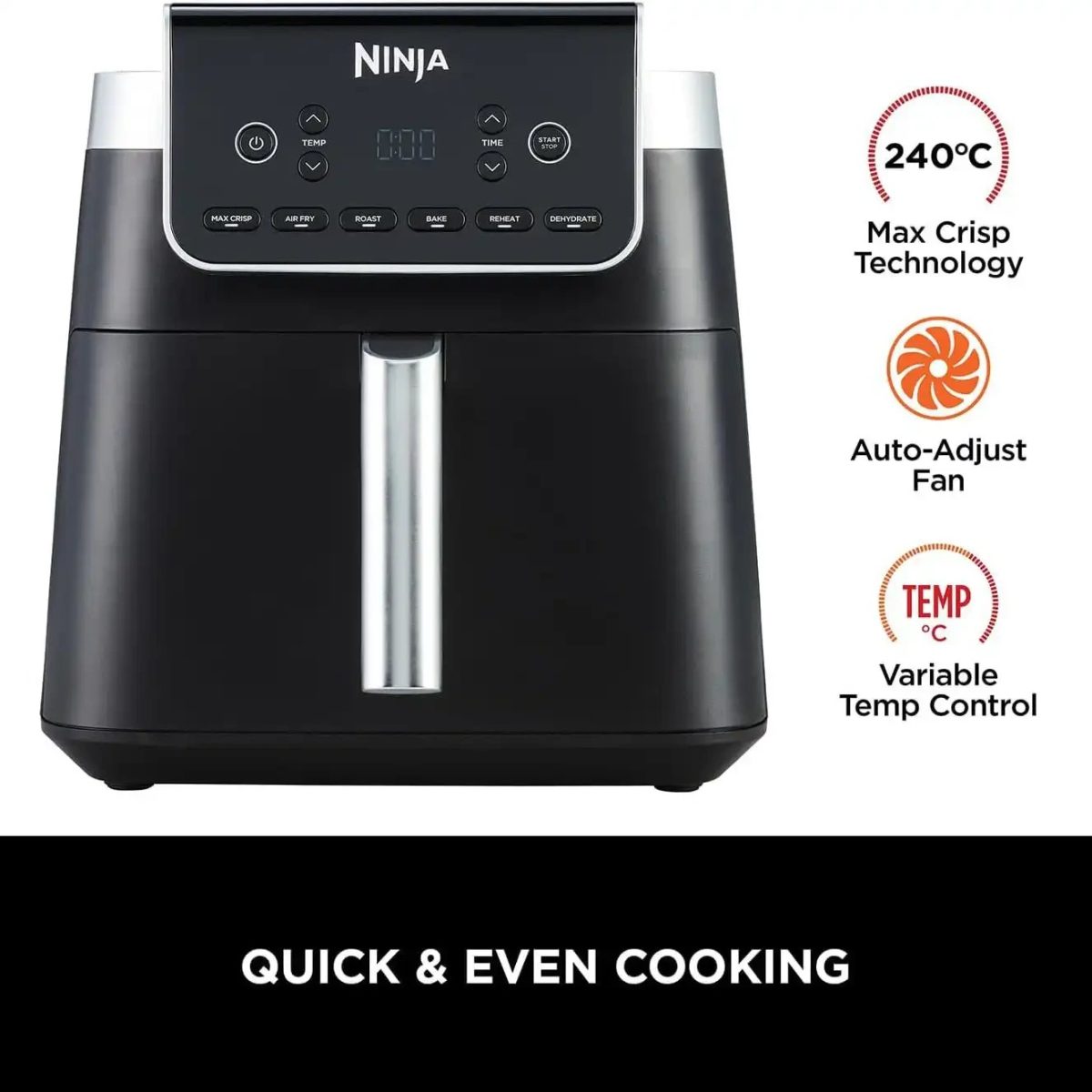 سرخ کن نینجا مدل NINJA AF180 - Image 2