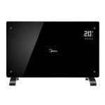 شوفاژ برقی شیشه‌ای لمسی مایدیا مدل NDK15-20MR