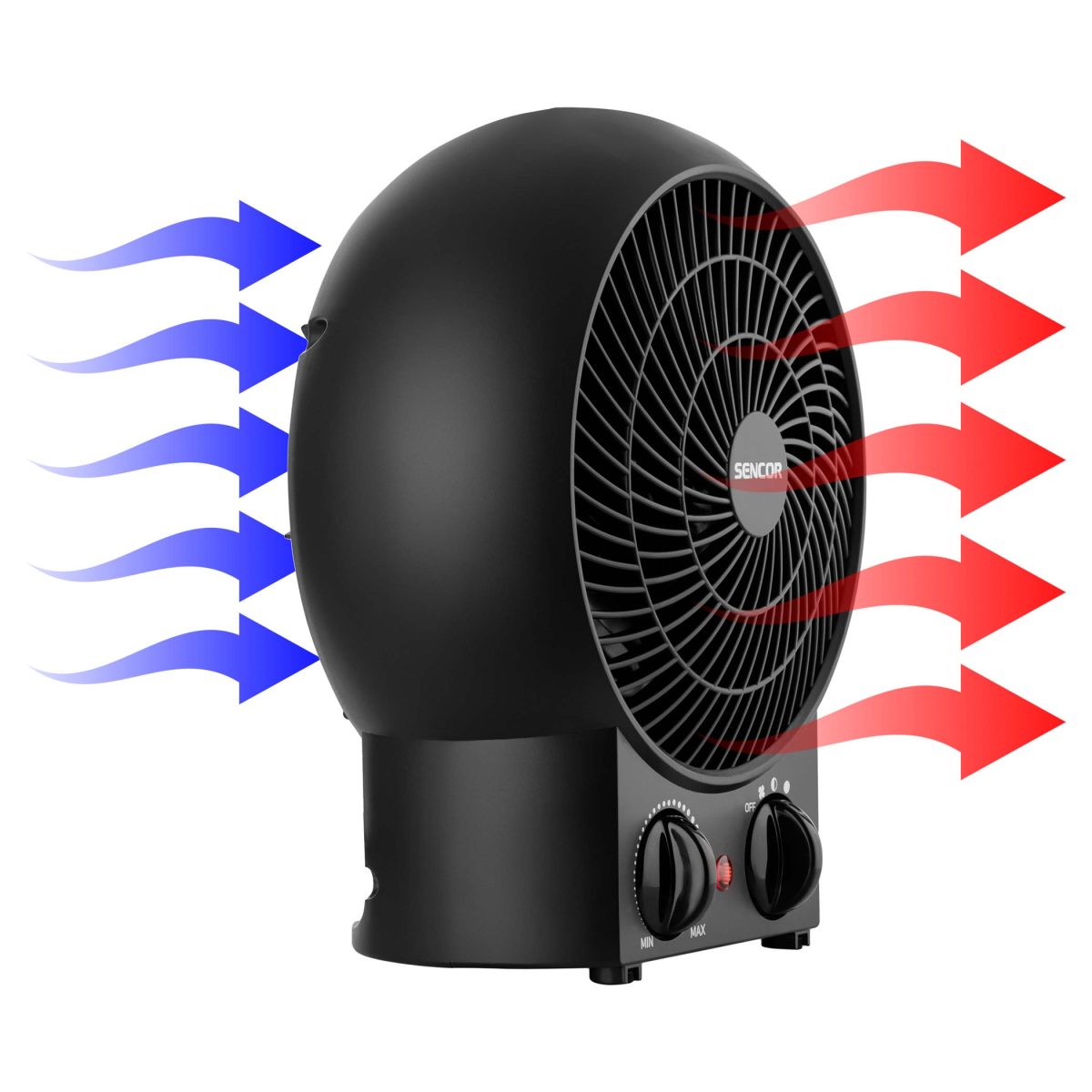 فن هیتر Sencor SFH 7021BK - Image 3